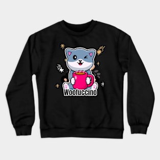 Woofuccino Crewneck Sweatshirt